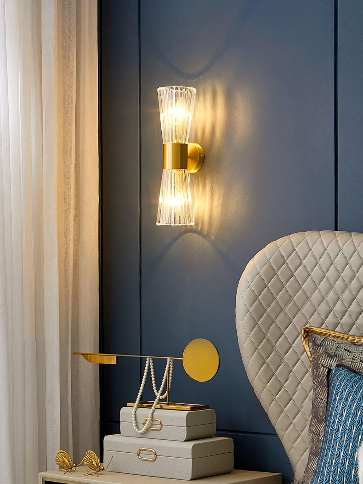 Elyral Crystal Artistic Wall Lamp - Letslighting