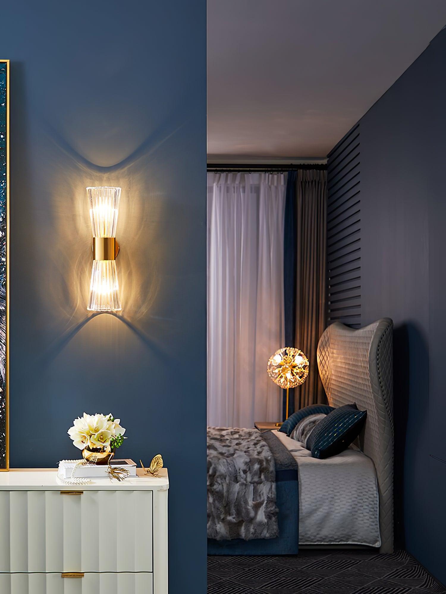 Elyral Crystal Artistic Wall Lamp - Letslighting