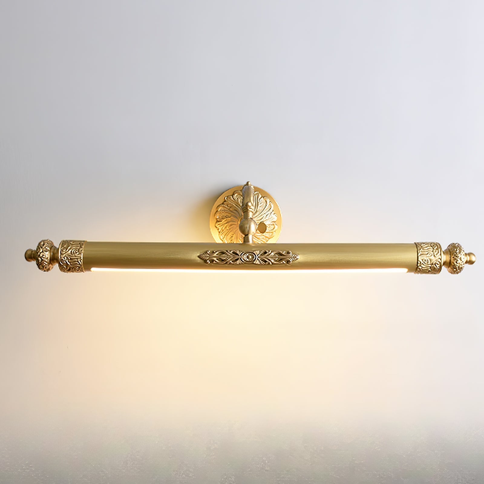 Unorir Premium Nordic Art Vanity Brass Wall Light - Letslighting