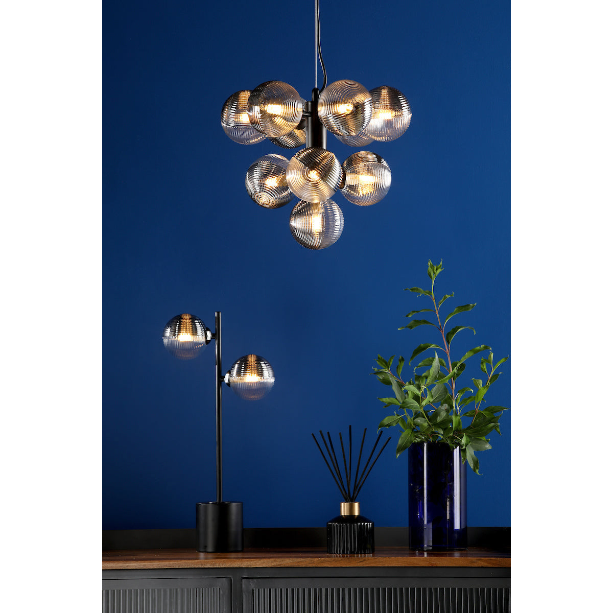 Alnorel 10-light Individual Creativity Glass Chandelier - Letslighting