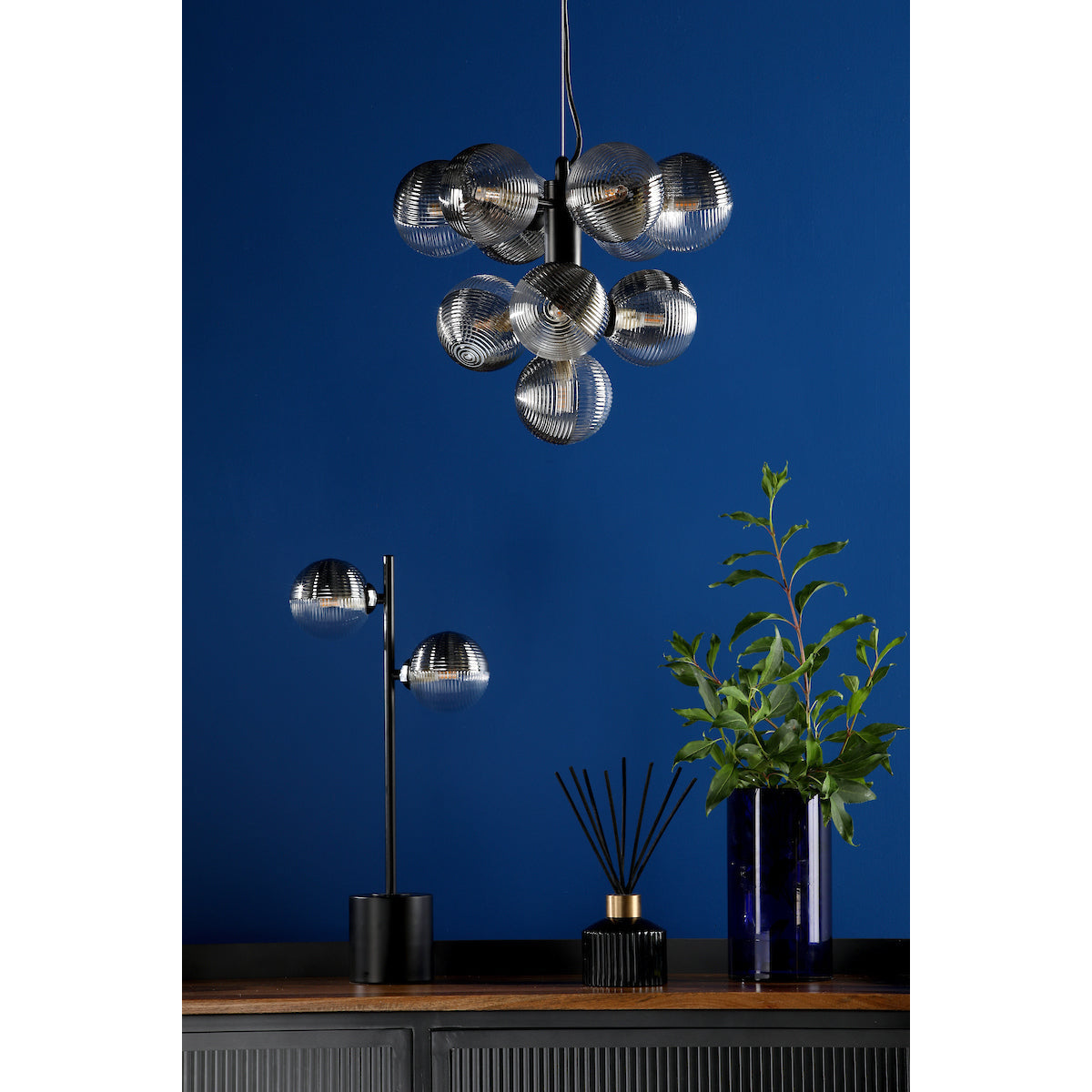 Alnorel 10-light Individual Creativity Glass Chandelier - Letslighting