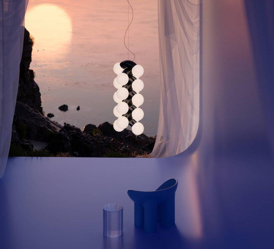 Ermira Premium Nordic Art Glass Pendant Lamp - Letslighting