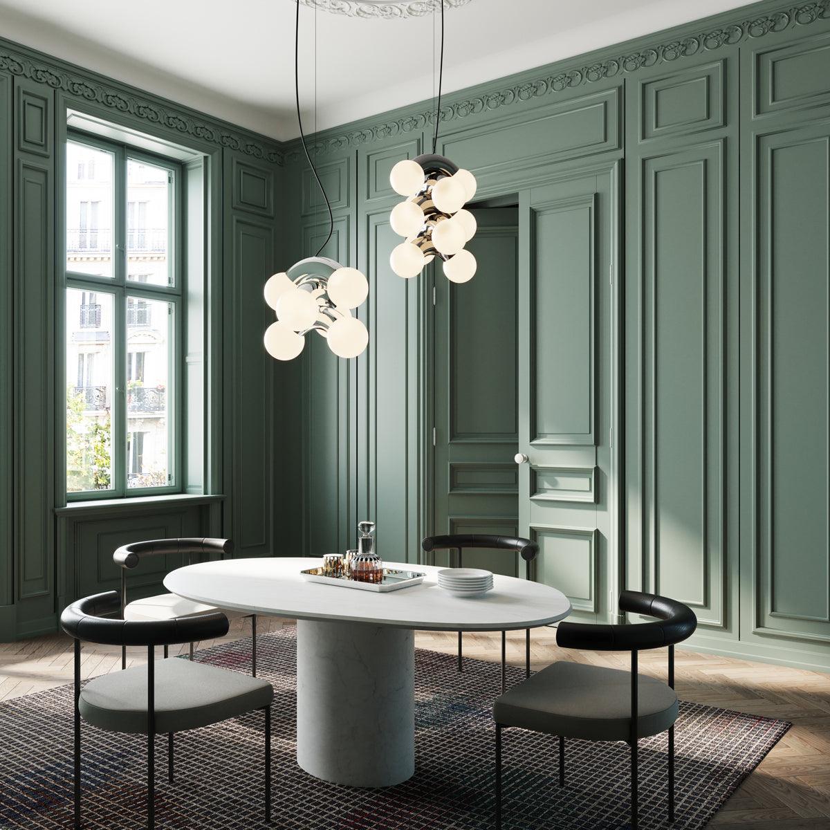 Ermira Premium Nordic Art Glass Pendant Lamp - Letslighting