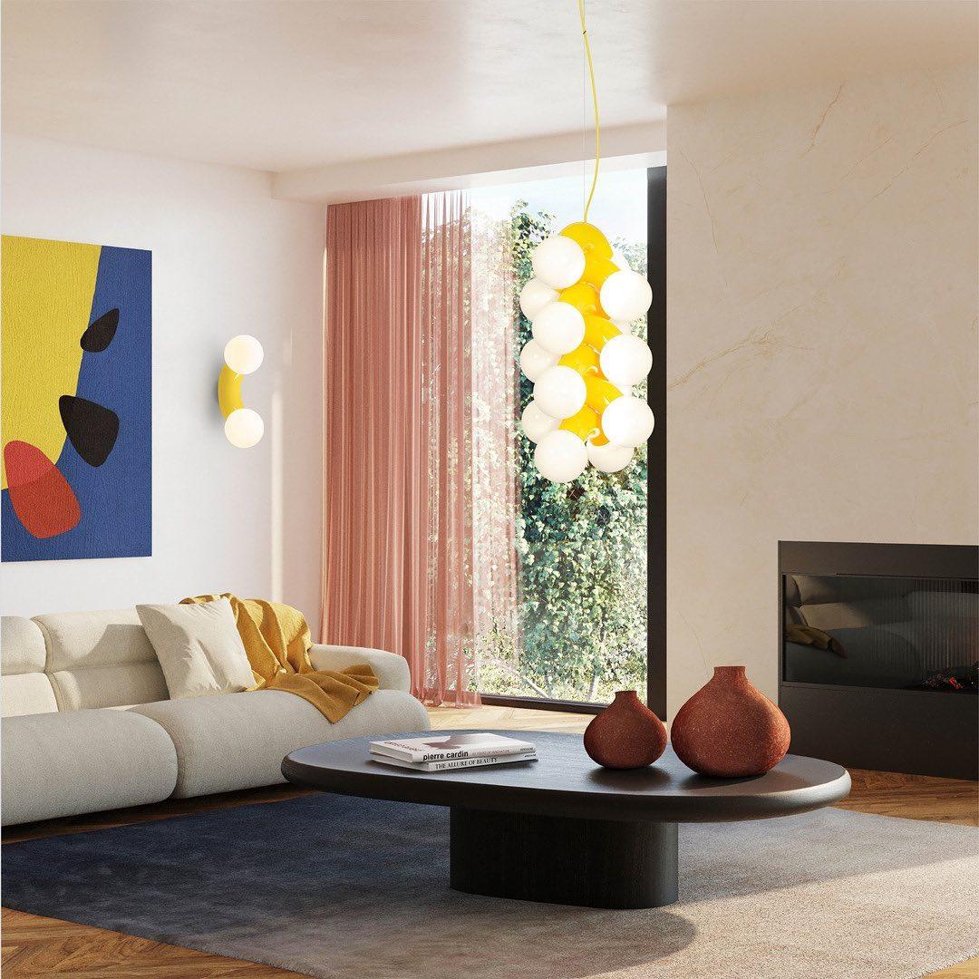 Ithaara Premium Nordic Art Glass Wall Lamp - Letslighting