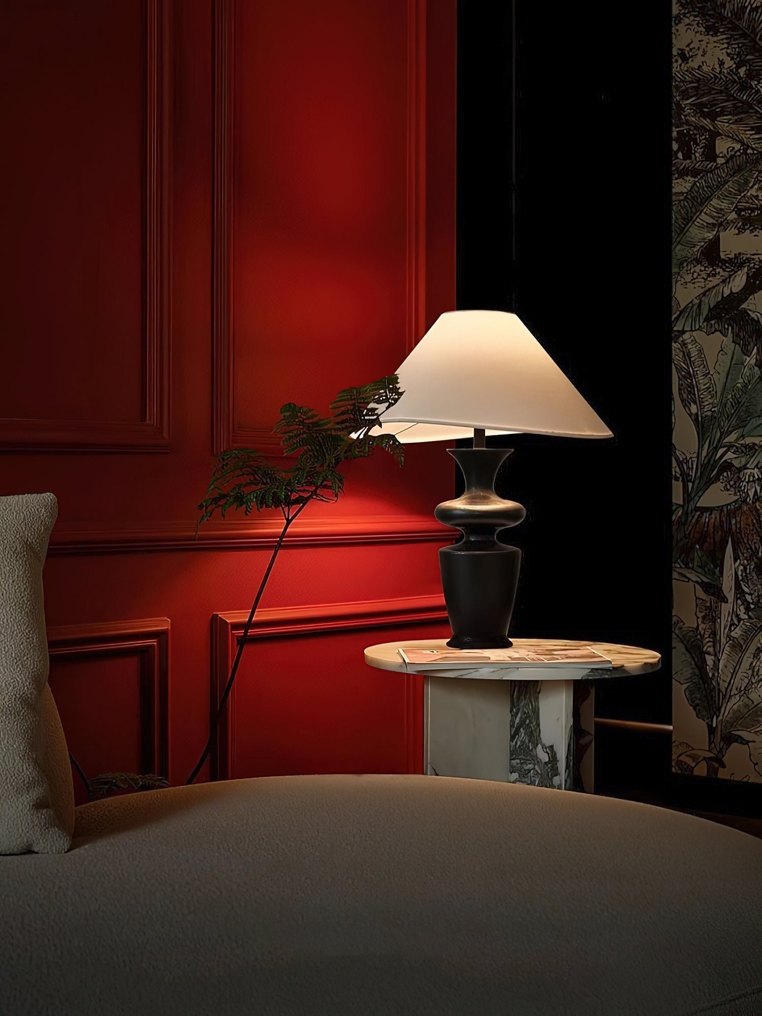 Vino Modern Wood Table Lamp