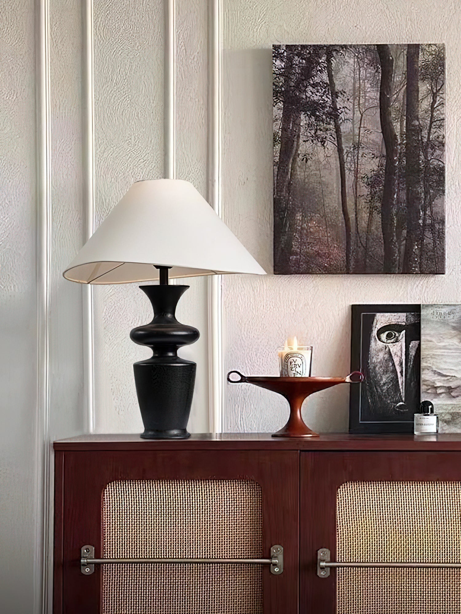 Vino Modern Wood Table Lamp