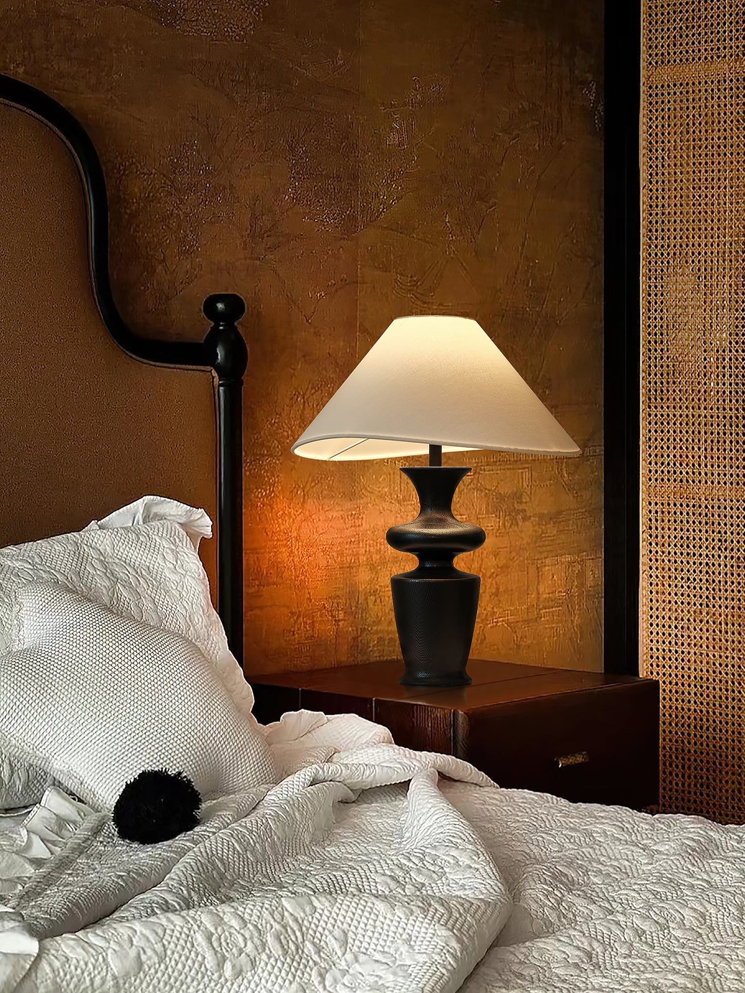 Vino Modern Wood Table Lamp