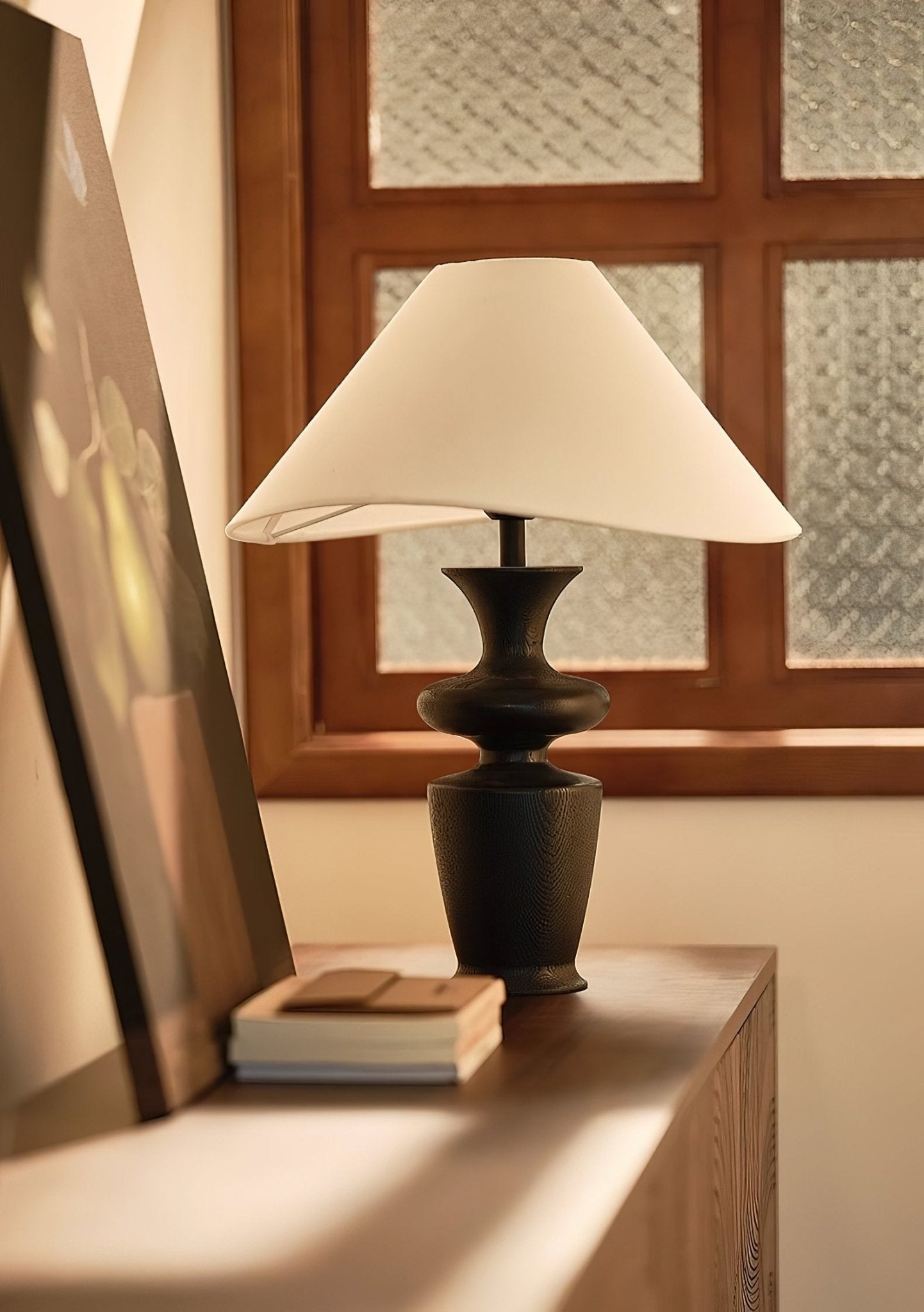 Vino Modern Wood Table Lamp