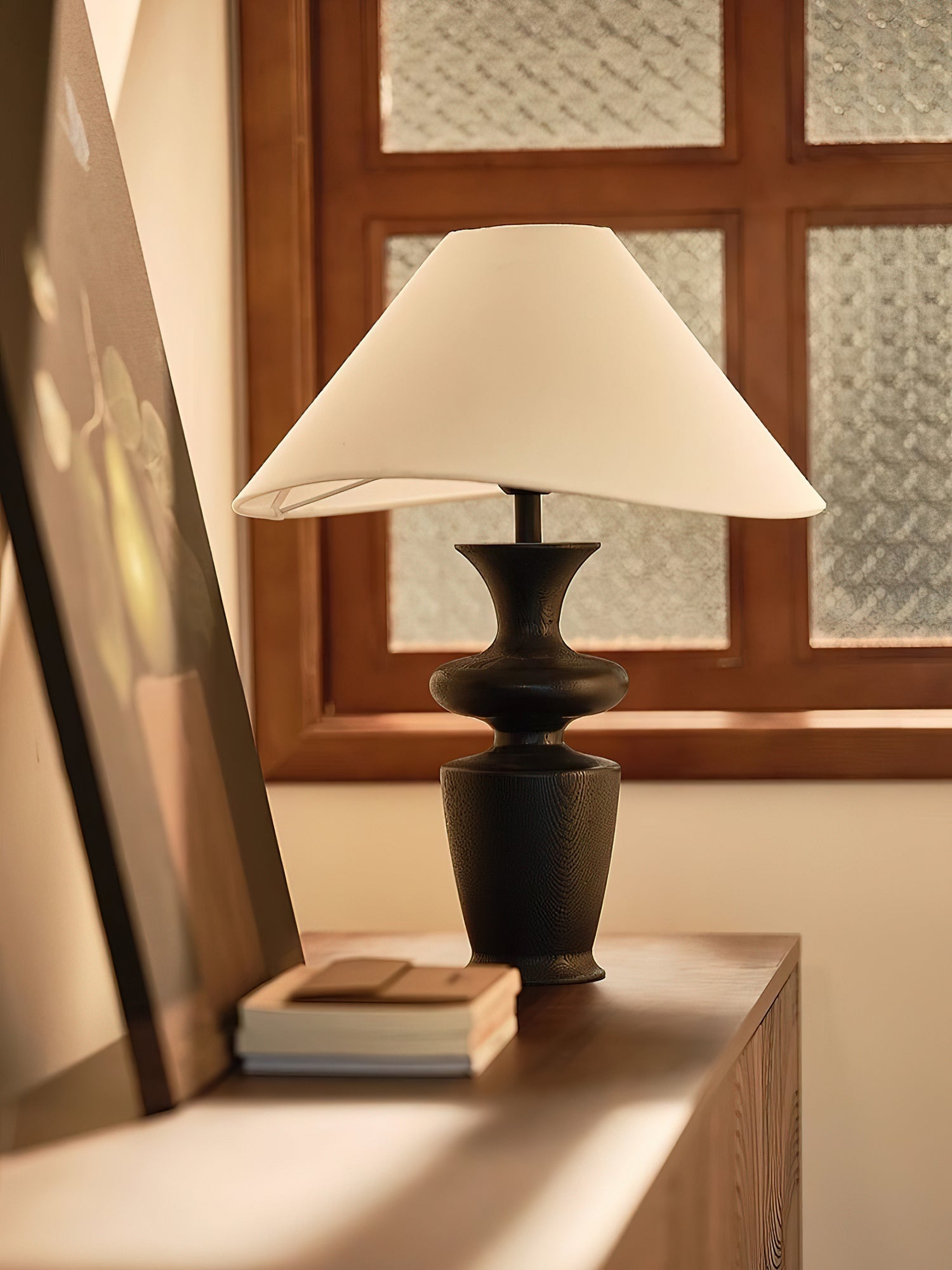 Vino Modern Wood Table Lamp