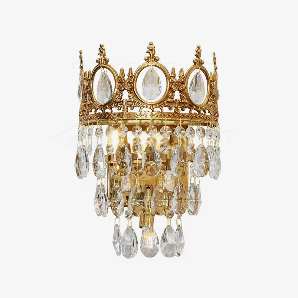 Ulliryra Vintage Crystal Wall Light