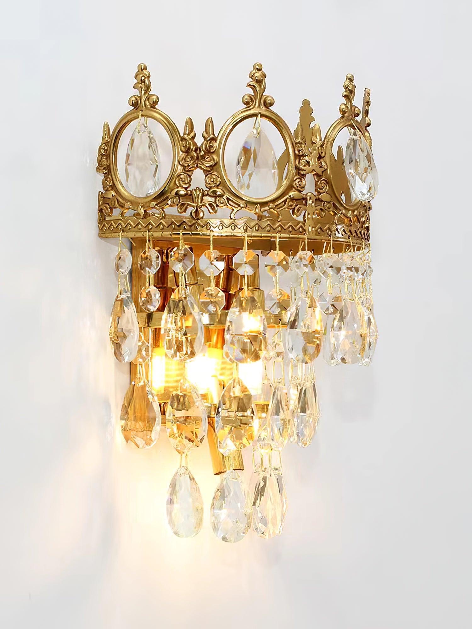 Ulliryra Vintage Crystal Wall Light