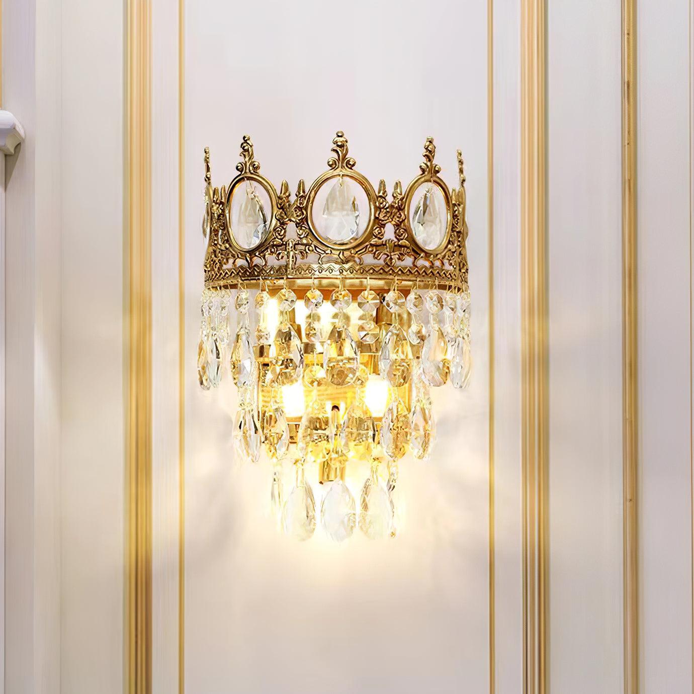 Ulliryra Vintage Crystal Wall Light