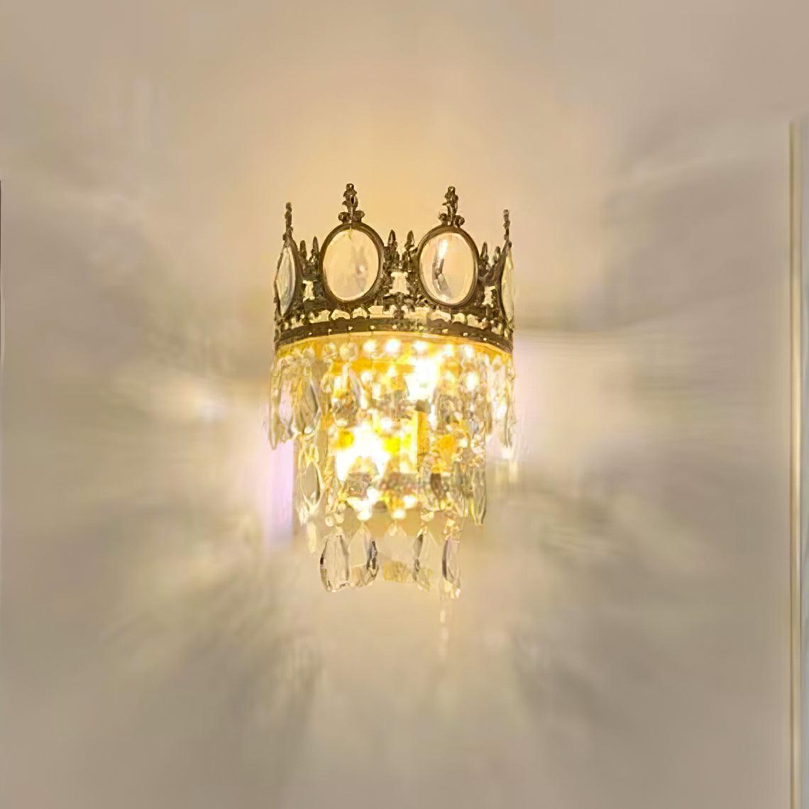 Ulliryra Vintage Crystal Wall Light