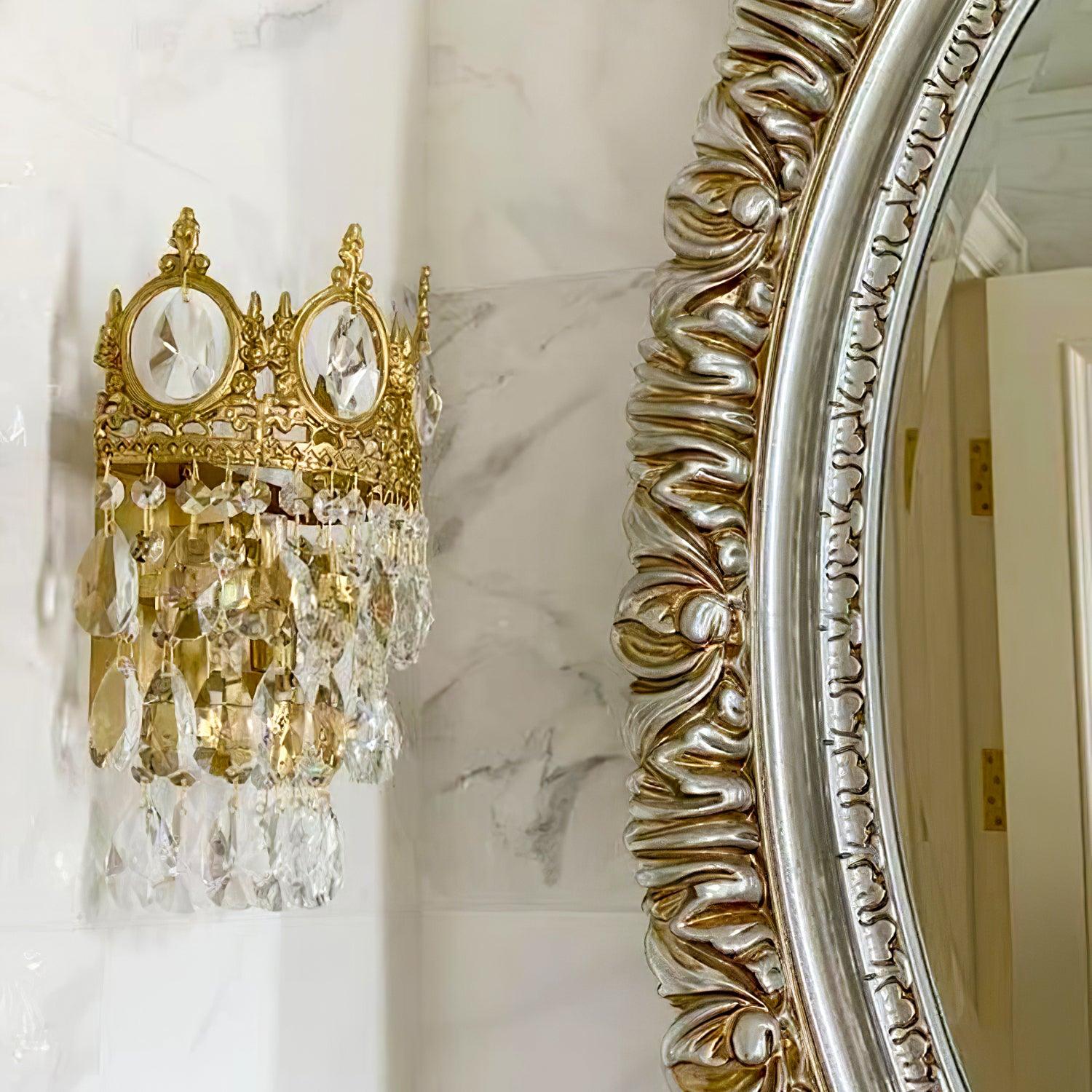 Ulliryra Vintage Crystal Wall Light