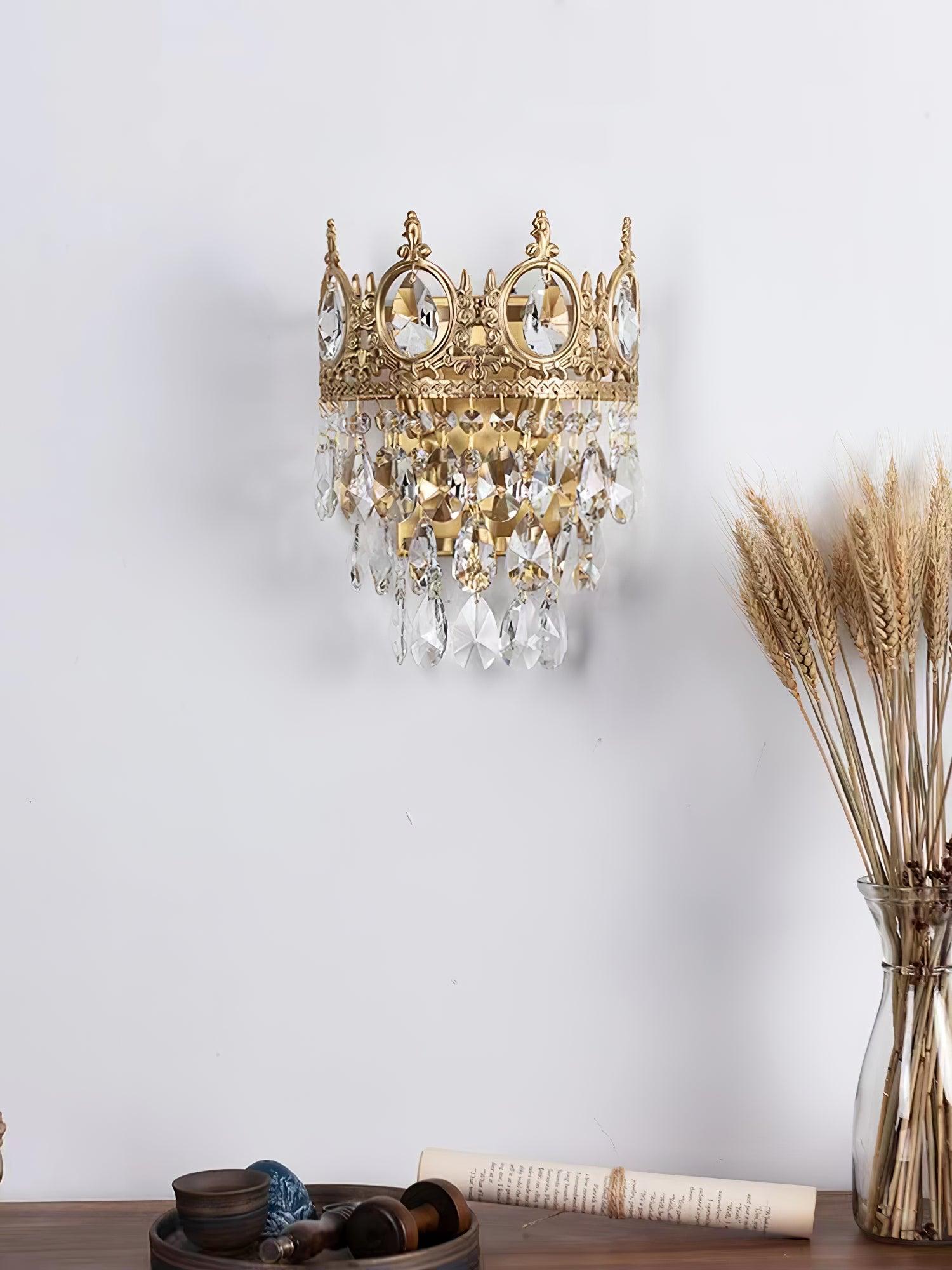Ulliryra Vintage Crystal Wall Light