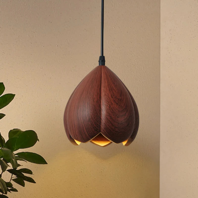 Ritta Vintage Flower LED Pendant Light /Resin Dining Room - Letslighting
