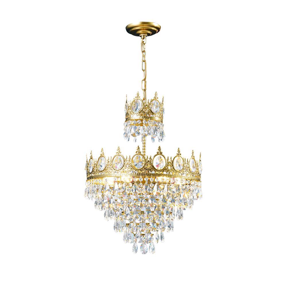 Lustra Pendant Lamp Vintage Crystal Droplets - Letslighting