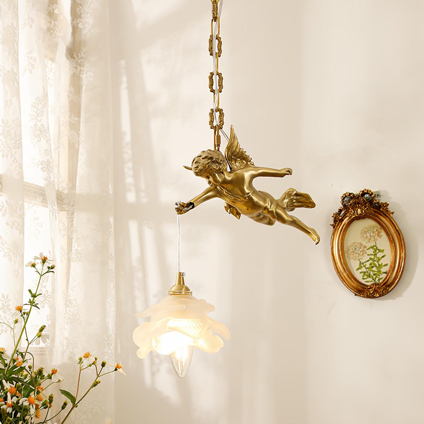 Solene Brass Light Luxury Pendant Light - Letslighting