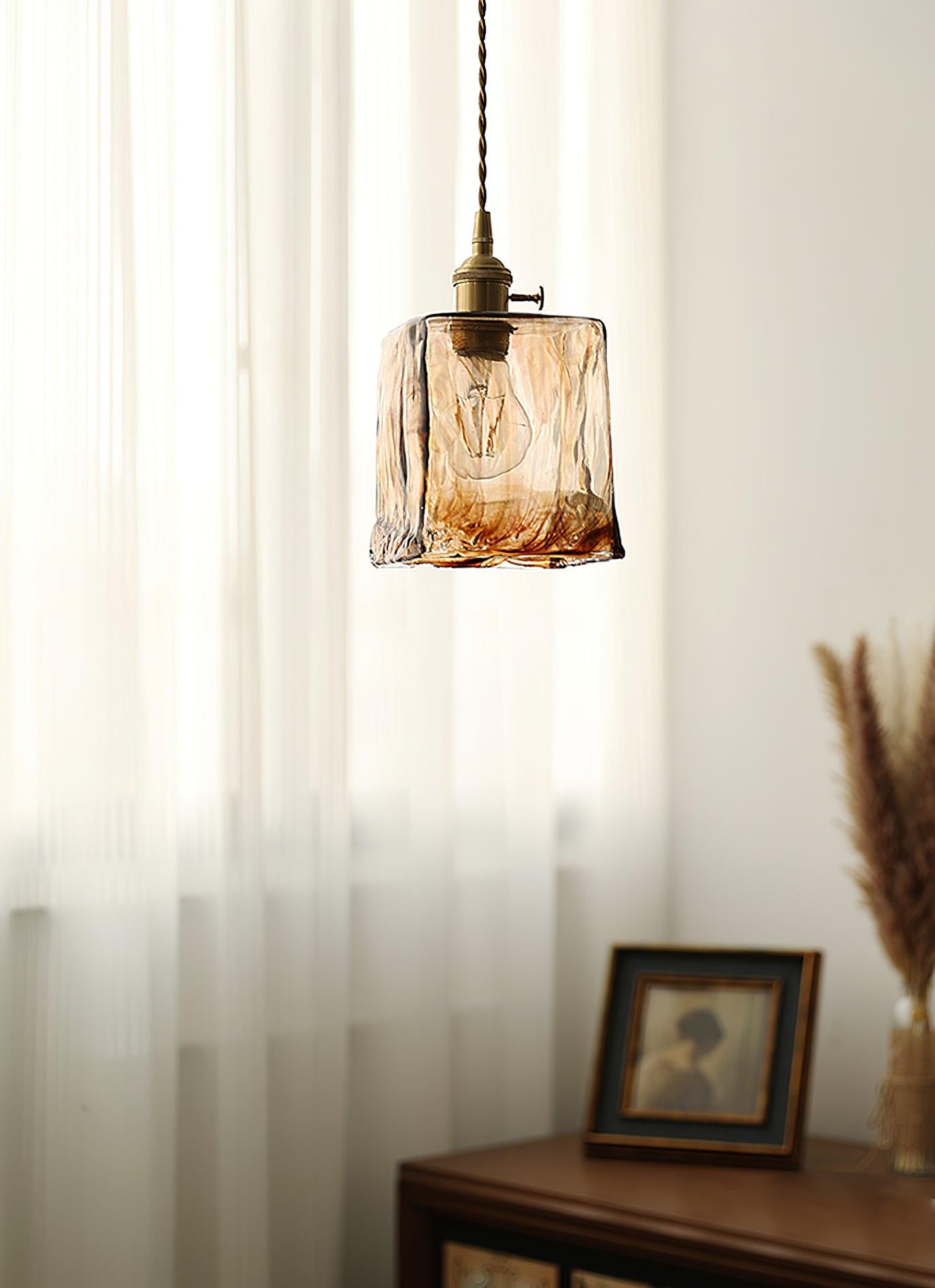 Lioracr Vintage Glass Pendant Light - Letslighting