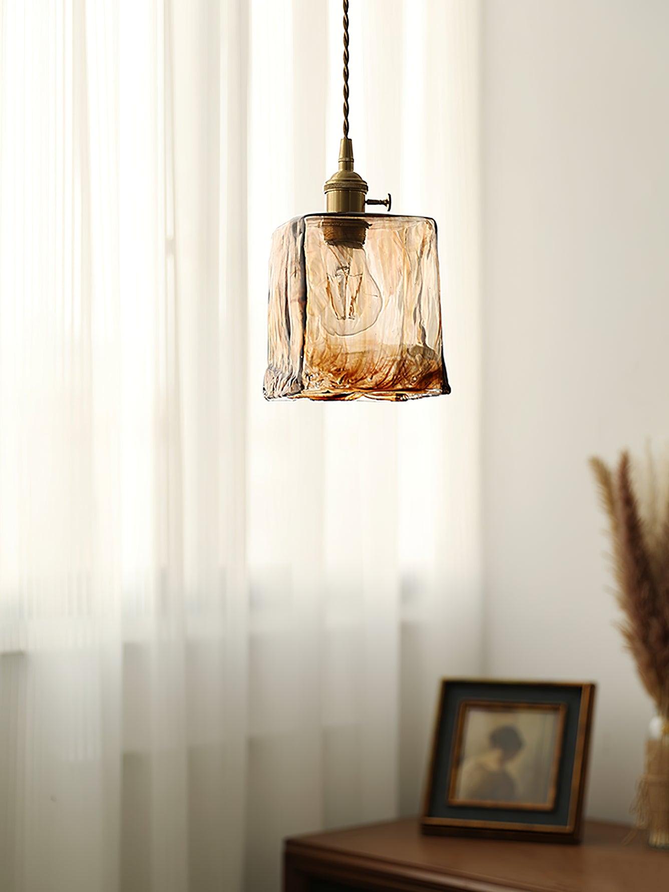 Lioracr Vintage Glass Pendant Light - Letslighting