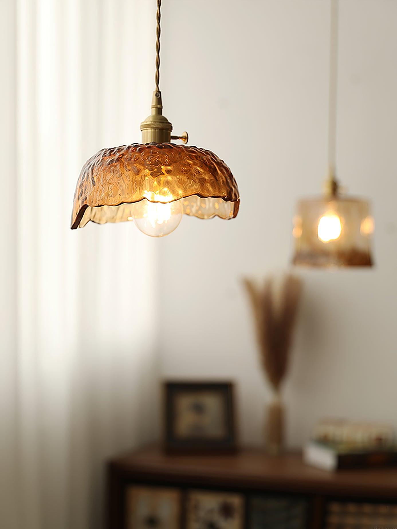 Lioracr Vintage Glass Pendant Light - Letslighting