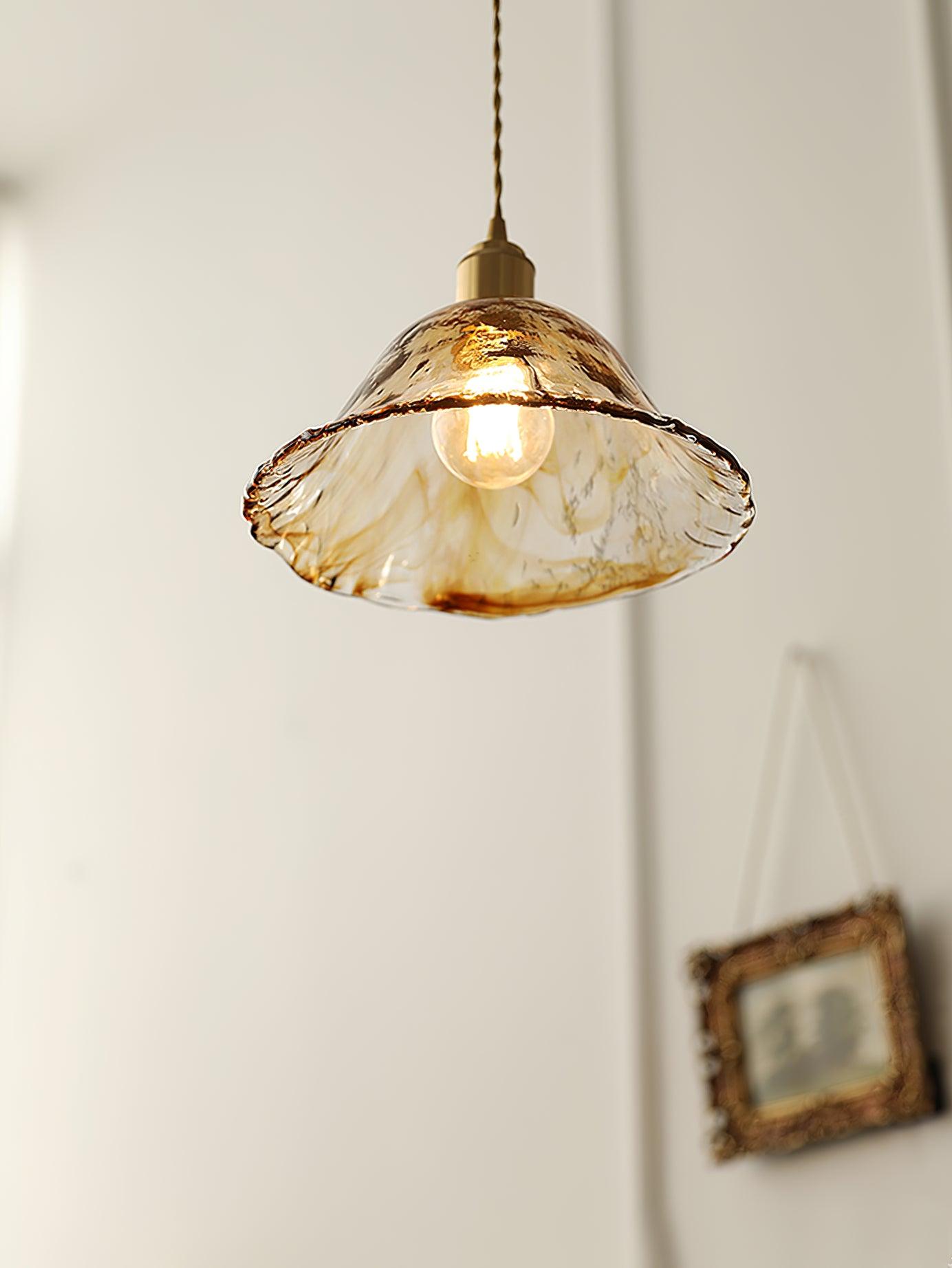 Lioracr Vintage Glass Pendant Light - Letslighting