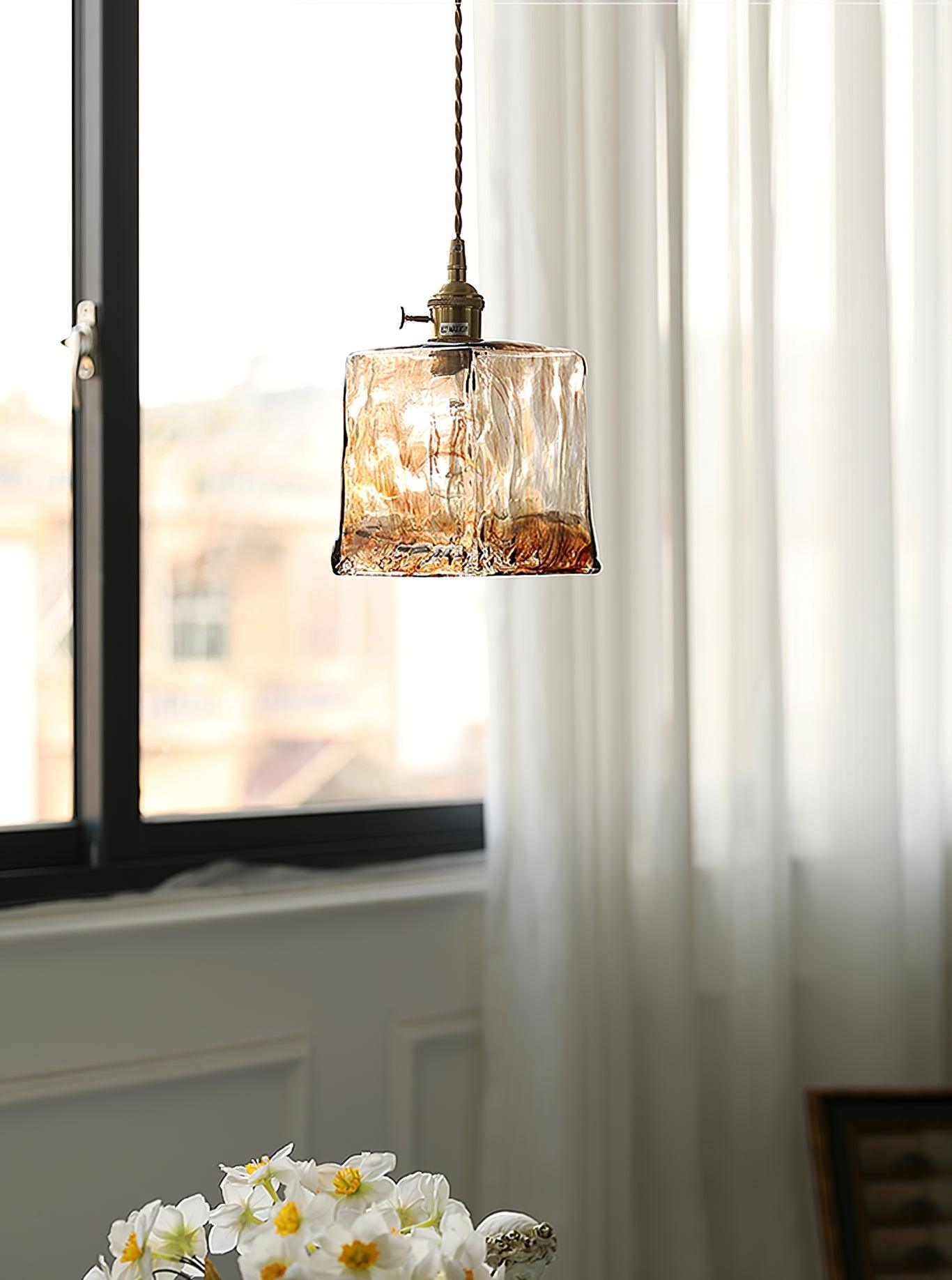 Lioracr Vintage Glass Pendant Light - Letslighting