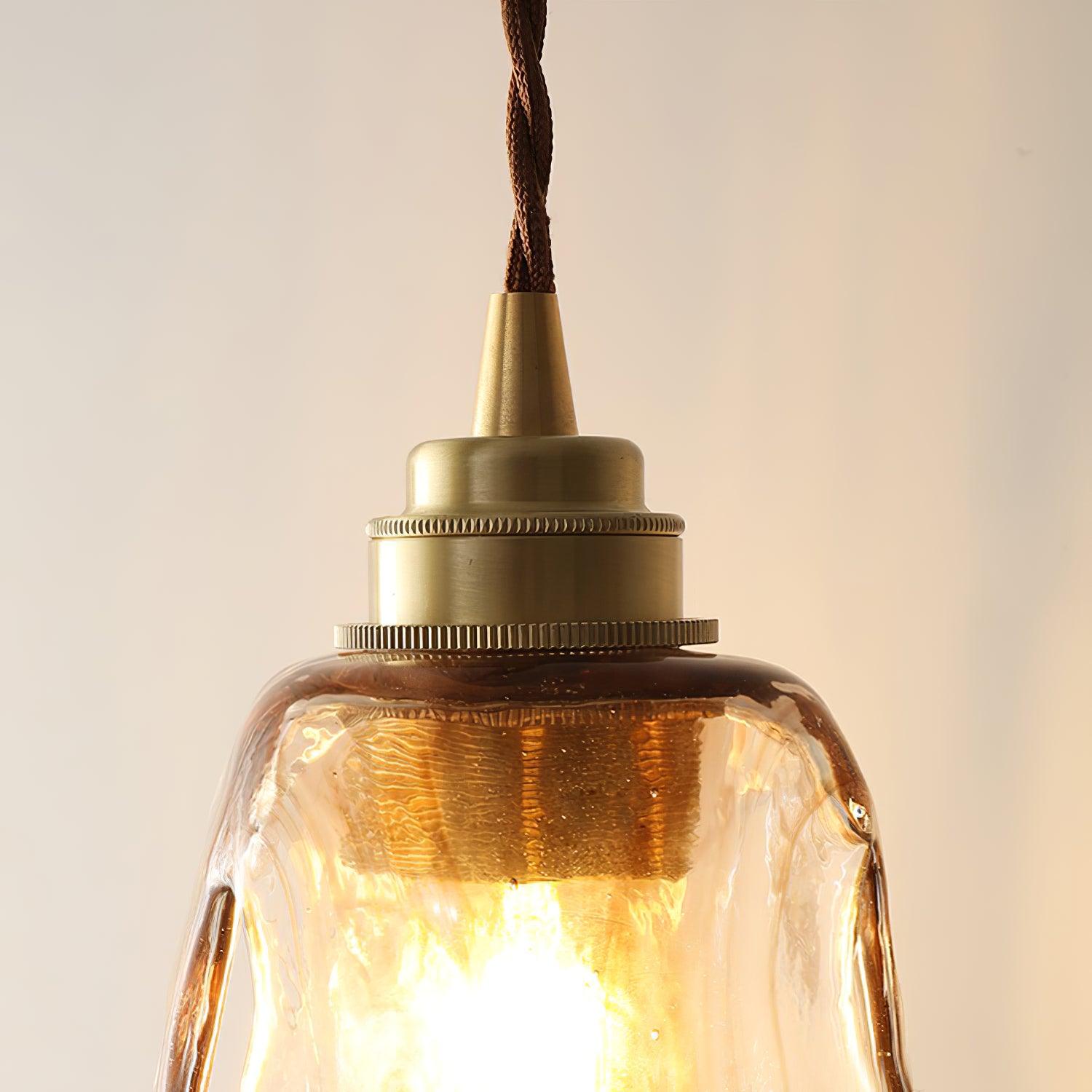 Lioracr Vintage Glass Pendant Light - Letslighting