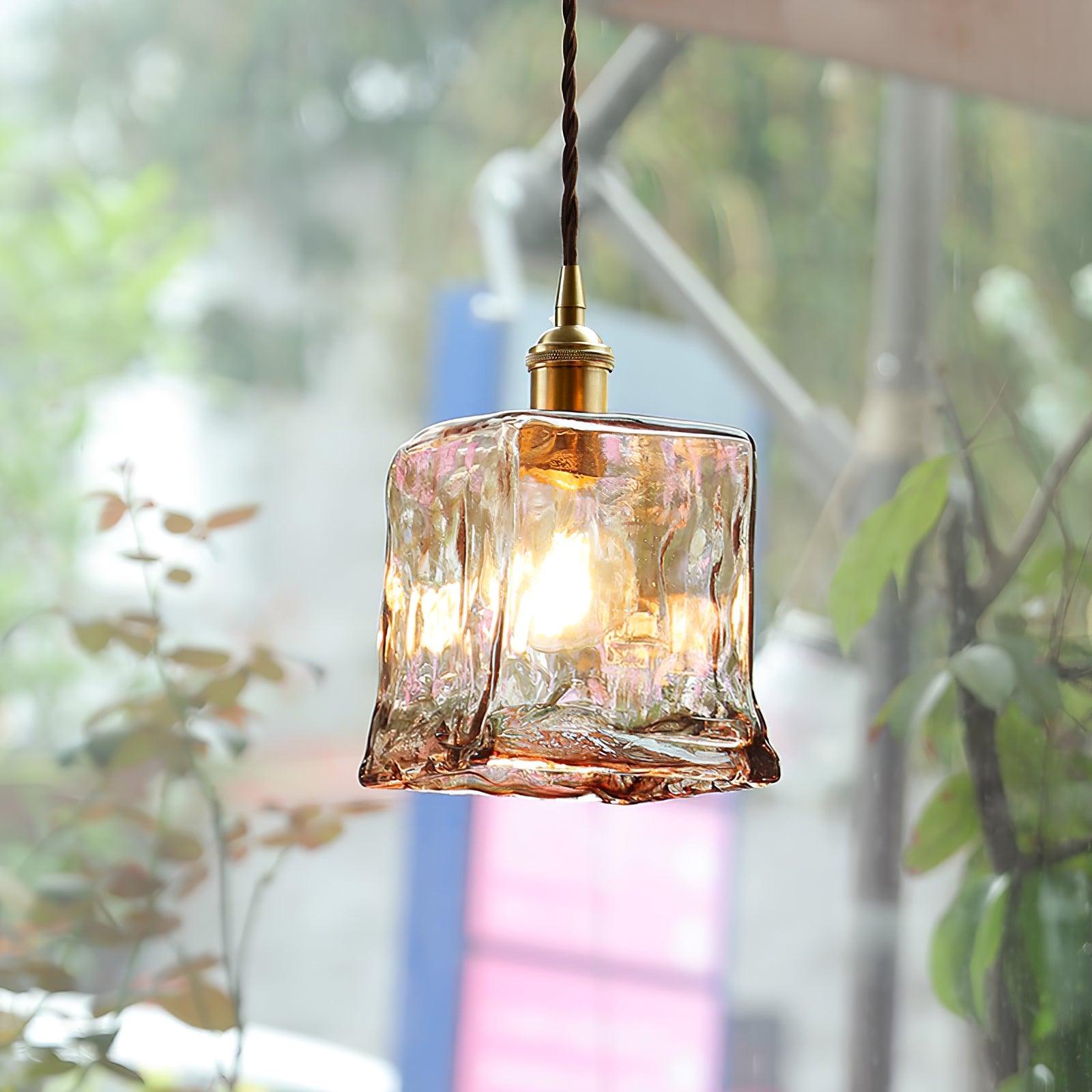 Lioracr Vintage Glass Pendant Light - Letslighting