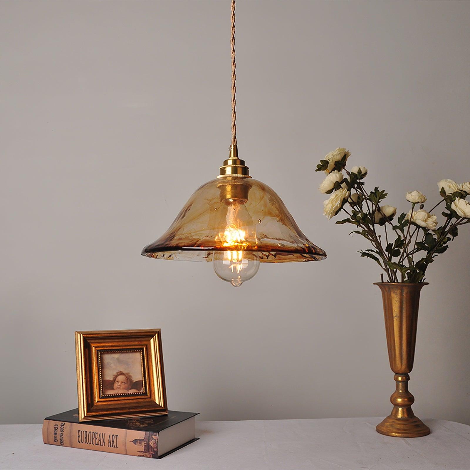 Lioracr Vintage Glass Pendant Light - Letslighting