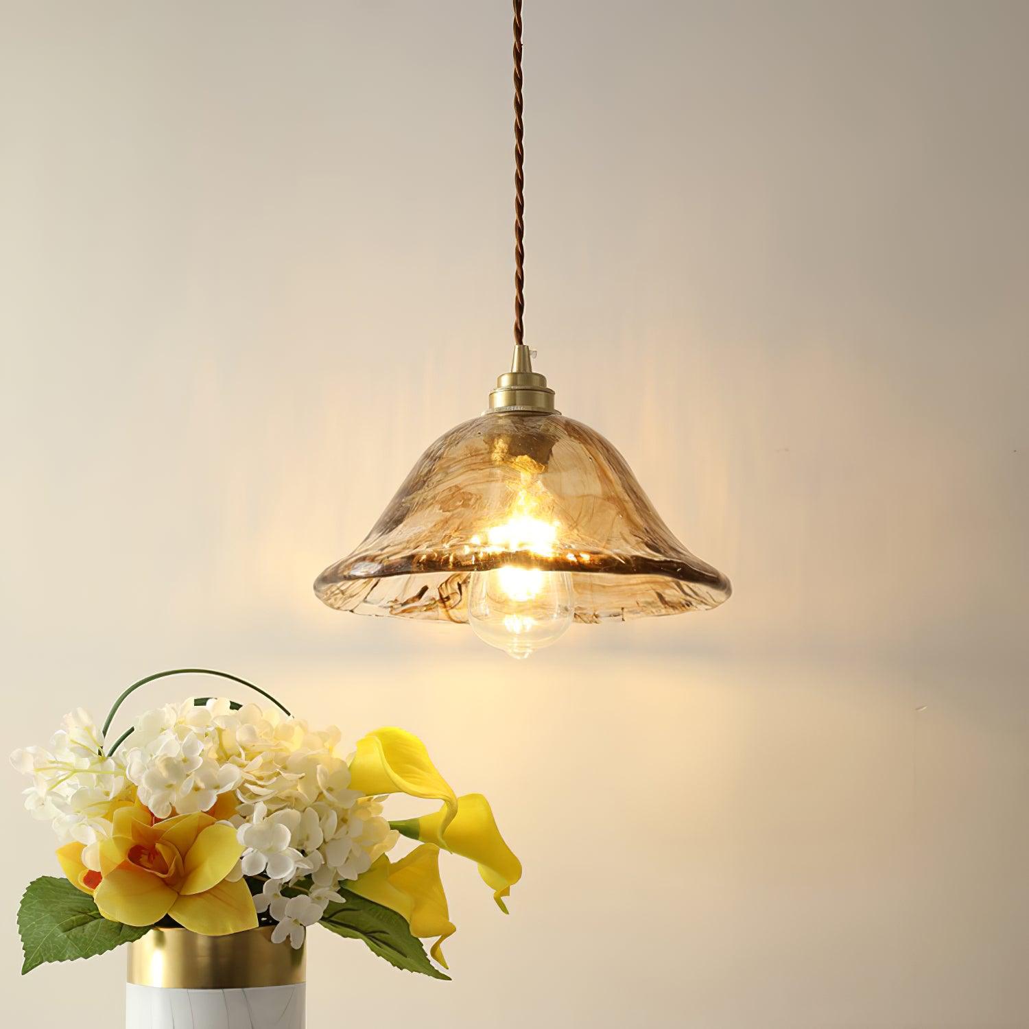 Lioracr Vintage Glass Pendant Light - Letslighting