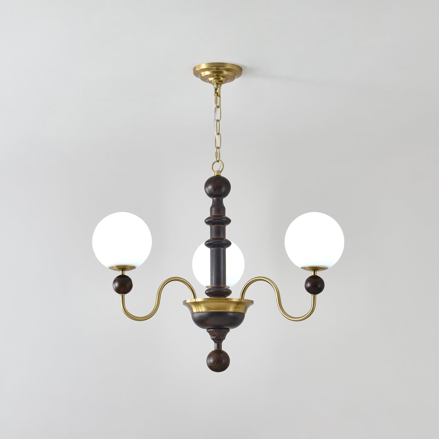 Aurora Chandelier Vintage Curved Sphere - Letslighting