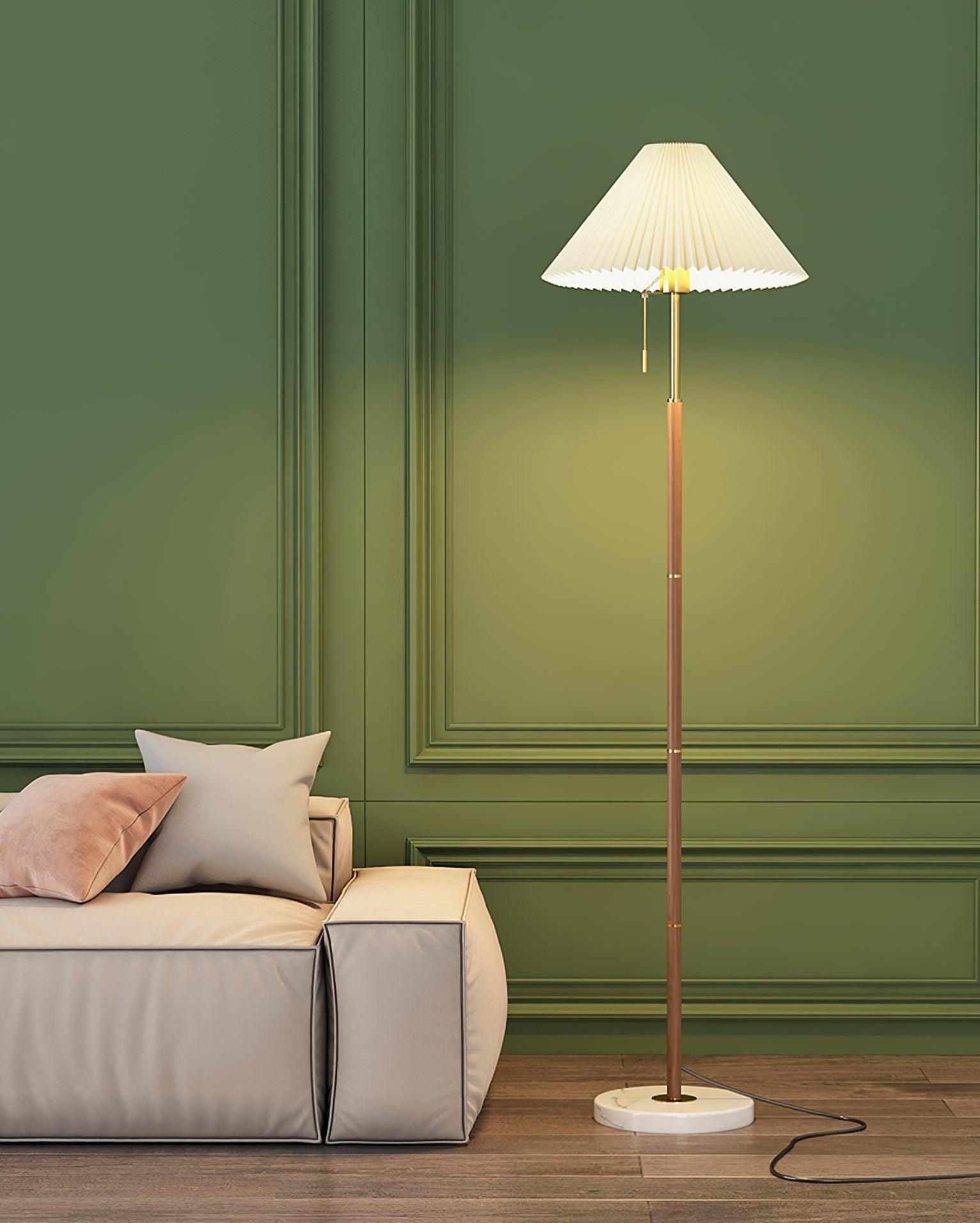 Jasper Minimalist Marble Floor Lamp - Letslighting