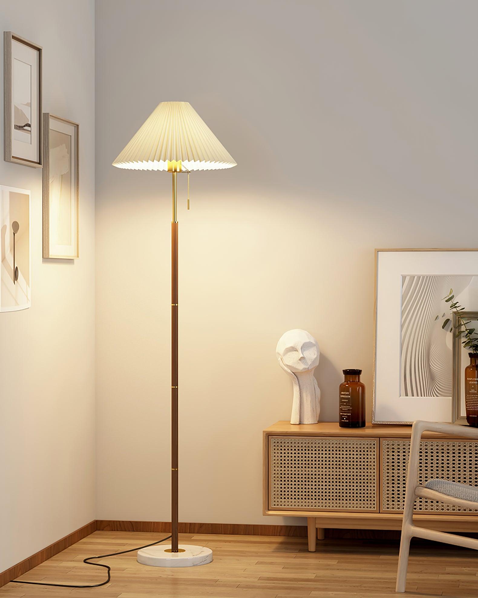 Jasper Minimalist Marble Floor Lamp - Letslighting