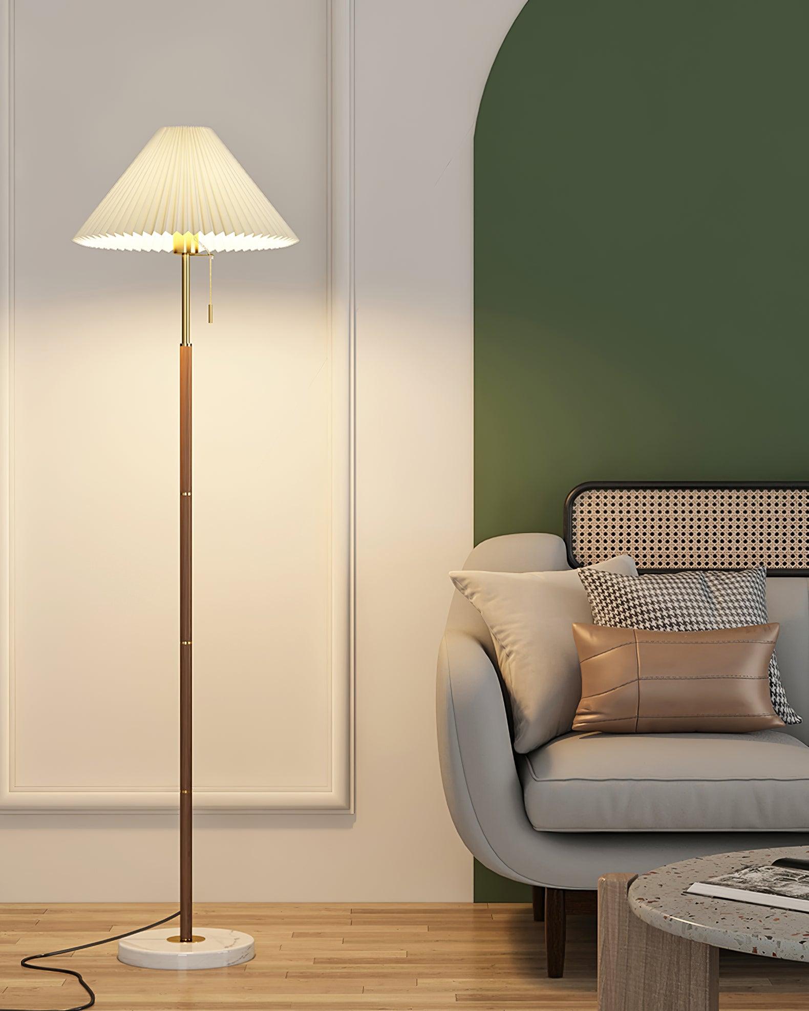 Jasper Minimalist Marble Floor Lamp - Letslighting