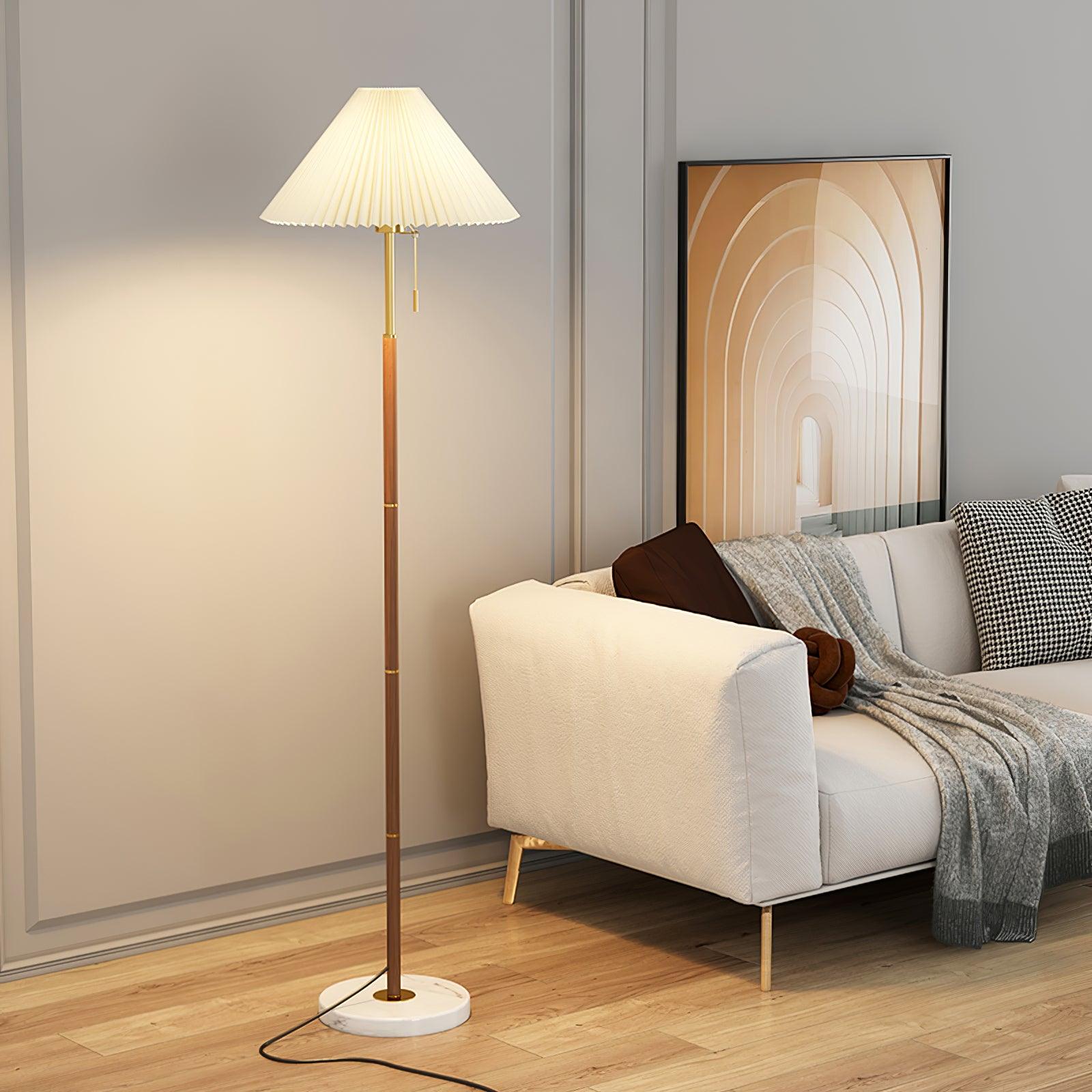 Jasper Minimalist Marble Floor Lamp - Letslighting
