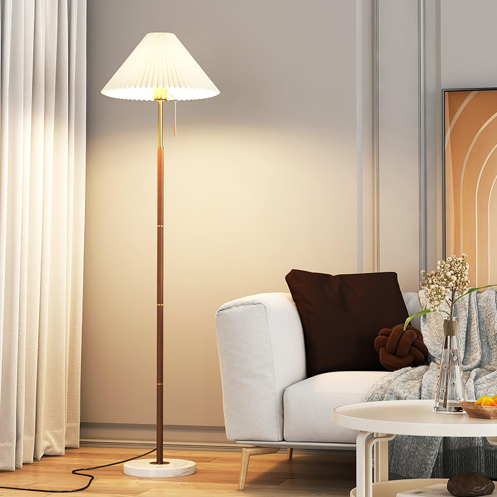 Jasper Minimalist Marble Floor Lamp - Letslighting