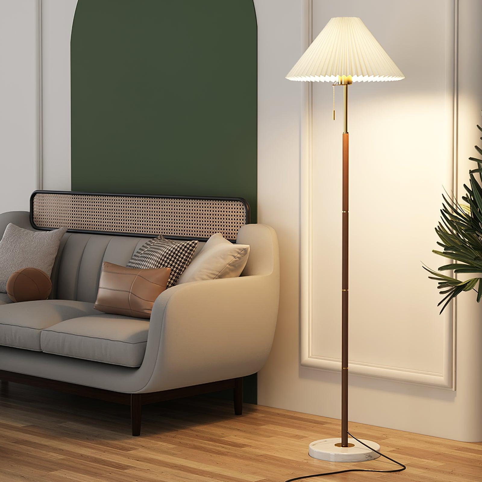 Jasper Minimalist Marble Floor Lamp - Letslighting