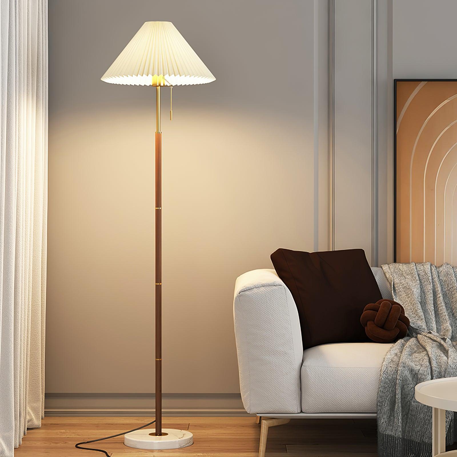 Jasper Minimalist Marble Floor Lamp - Letslighting