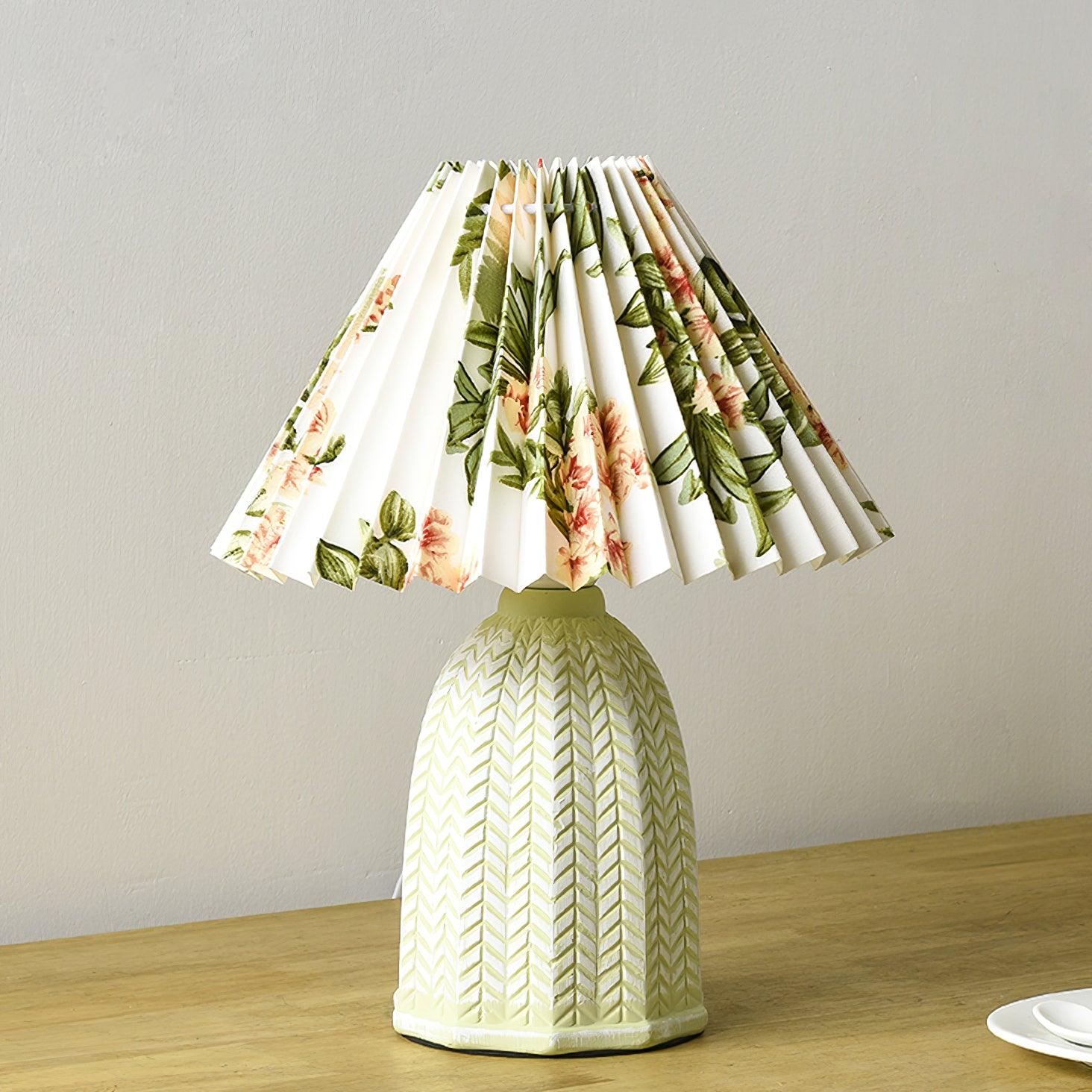 Zenove Fabric Vintage Table Lamp - Letslighting