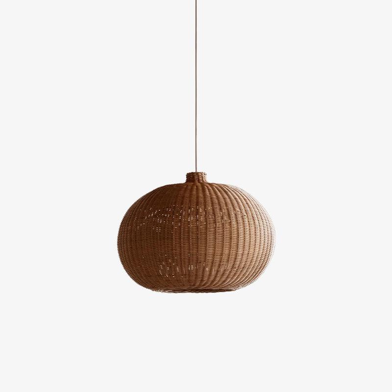 Vintage Rattan Pendant Lamp - Blowlighting