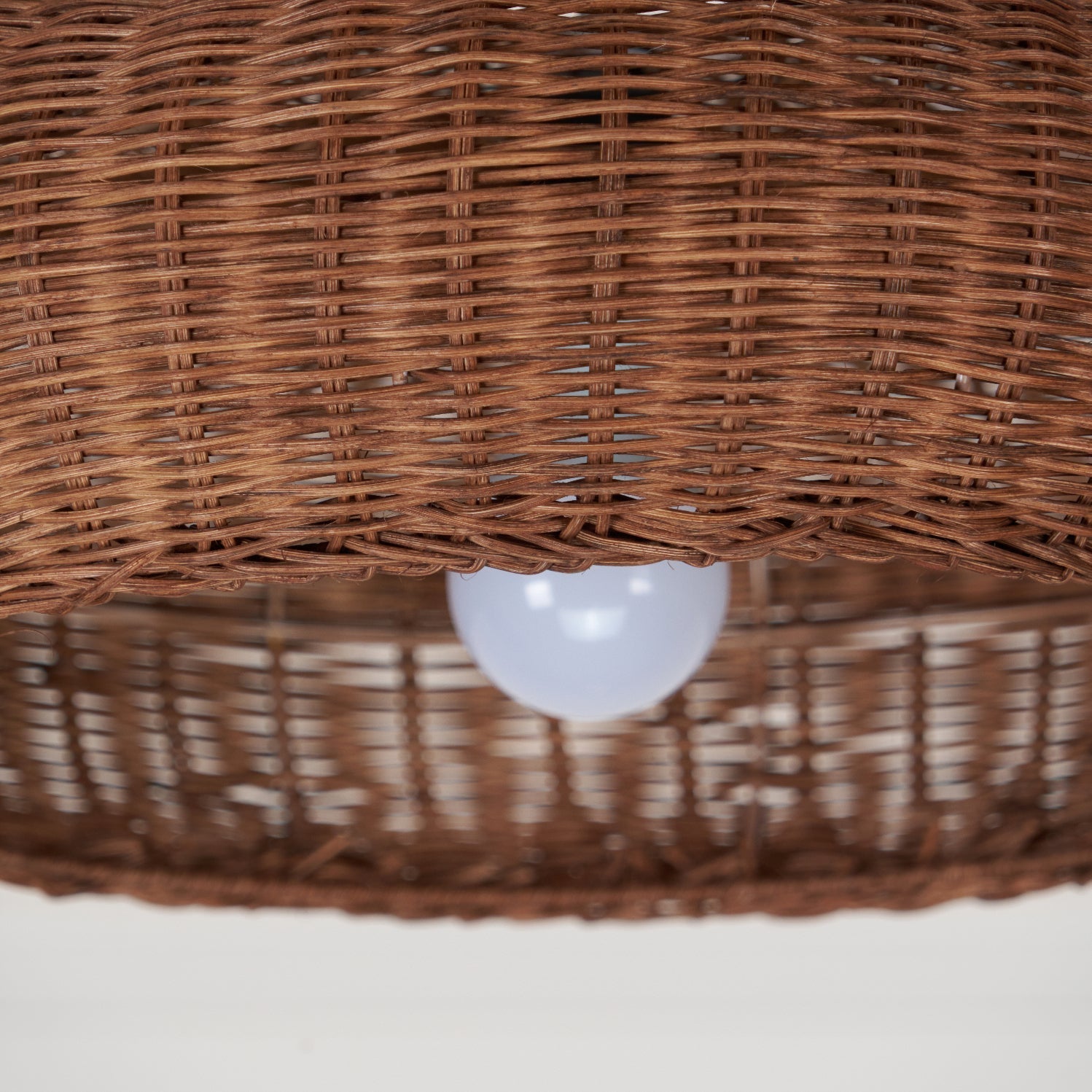 Vintage Rattan Pendant Lamp - Blowlighting