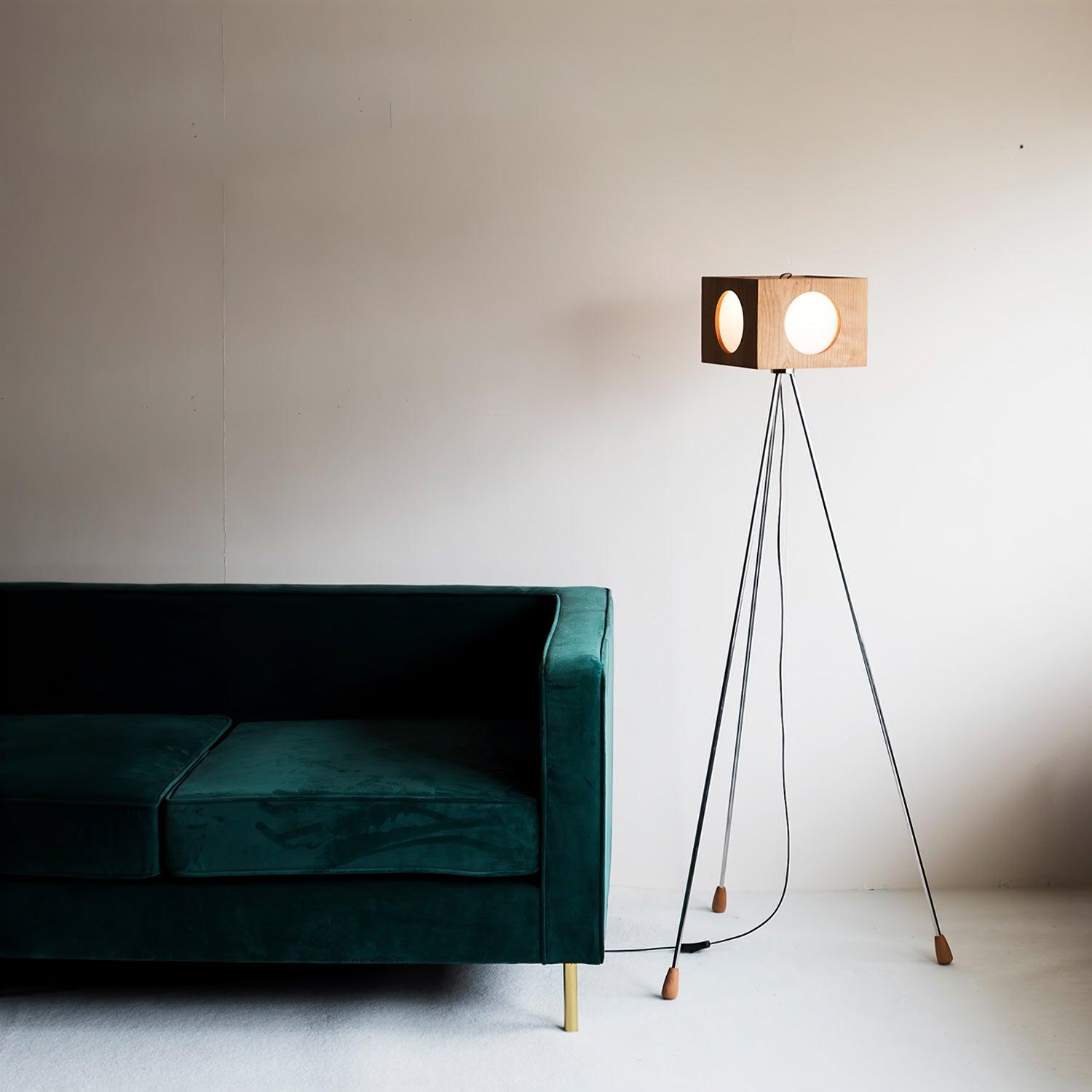 OrbitBox Vintage Camera Floor Lamp - Letslighting