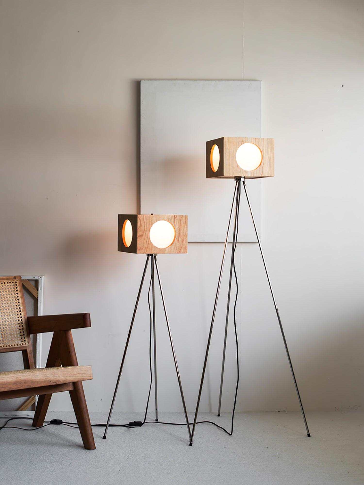 OrbitBox Vintage Camera Floor Lamp - Letslighting