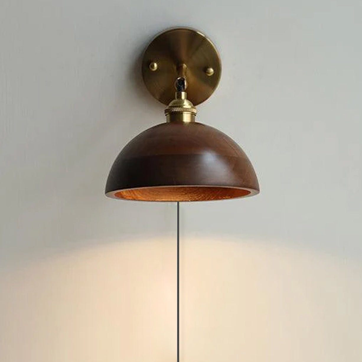 Lumocse Vintage Wood Wall Lamp - Letslighting