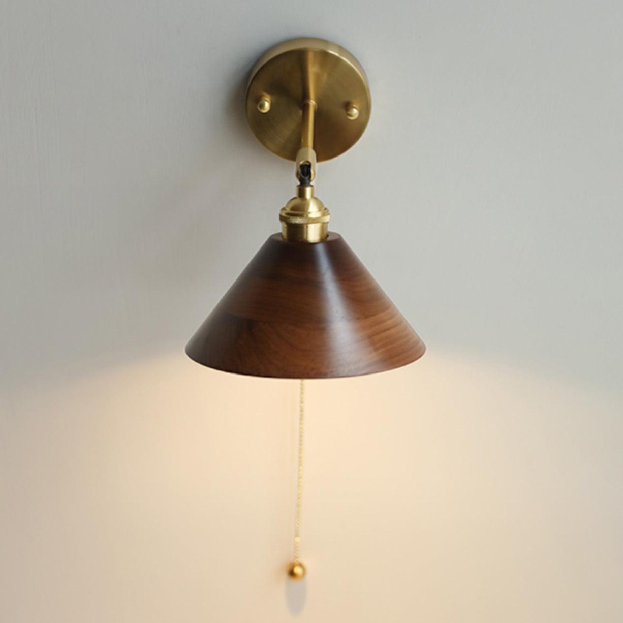 Muto Vintage Pull Chain Switch Wall Lamp Plug-IN /Hardwire - Letslighting