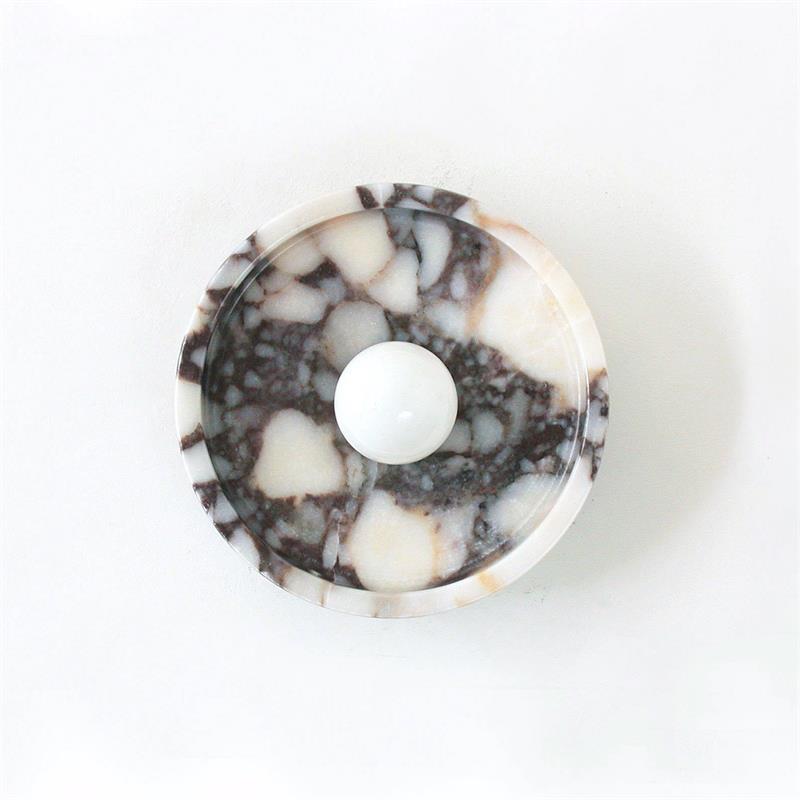 Ollaeos Modern Minimalist Disc Marble Wall Lamp - Letslighting