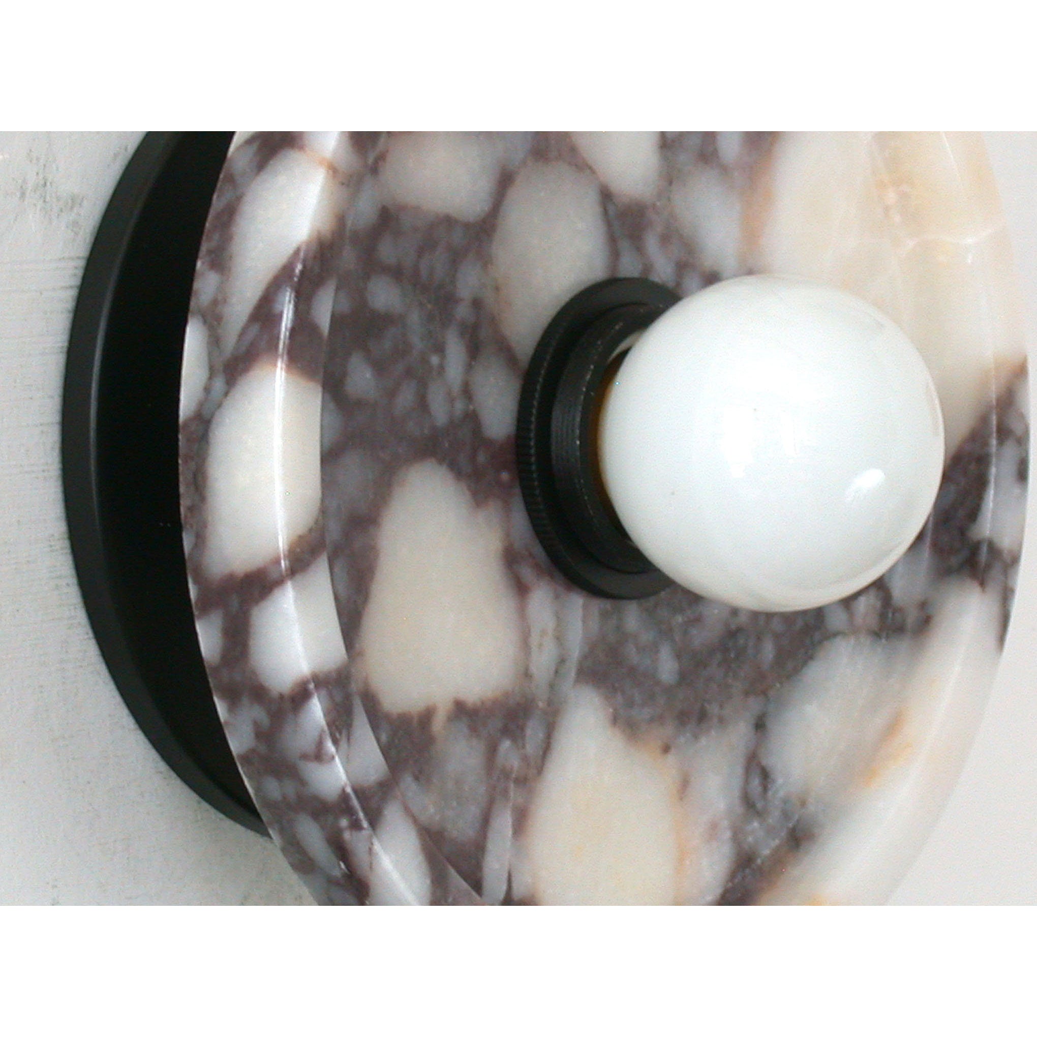 Ollaeos Modern Minimalist Disc Marble Wall Lamp - Letslighting