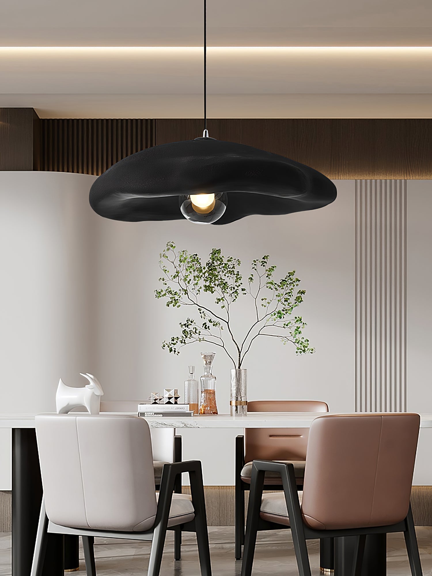 Nylire Modern Minimalist Art Plastic Pendant Light - Letslighting