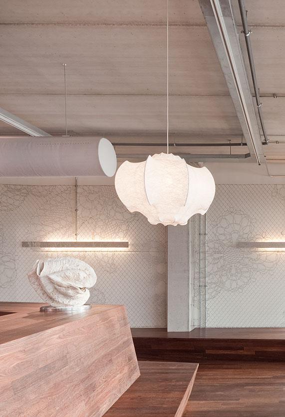 Lotus Minimalist Silk Pendant Lamp - Letslighting